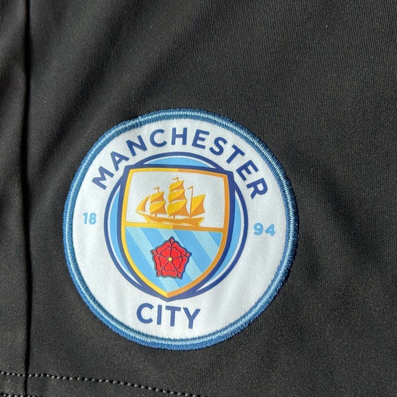 Authentic Manchester City Shorts size 13-14. Puma. Black. - Picture 2 of 7
